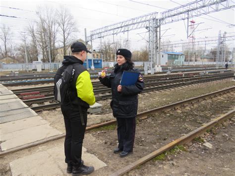 Безопасность на железнодорожной станции