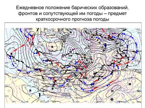 Важность изучения атмосферных фронтов для погоды