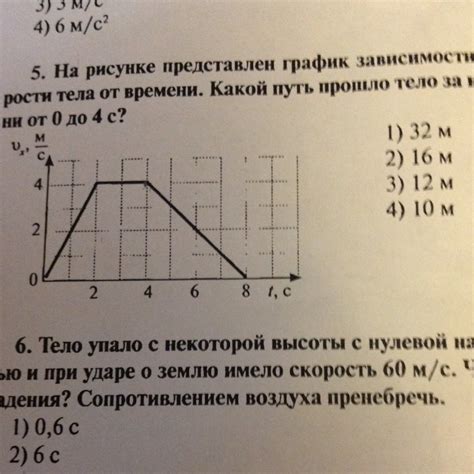 Вводная информация о скорости тела