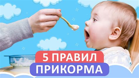 Влияние перехода к прикорму