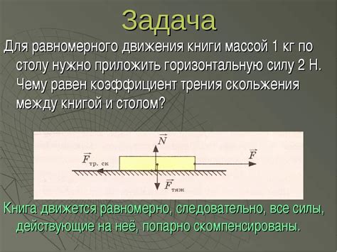 Влияние разных факторов на силу трения