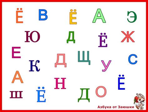 Воздействие других букв на восприятие буквы "е"