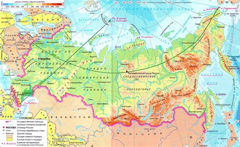 Географическое расположение Центральной России и его влияние на железнодорожную сеть