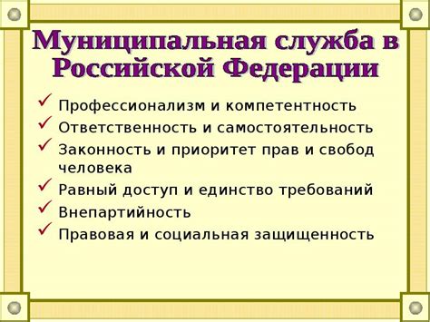 Законность и профессионализм