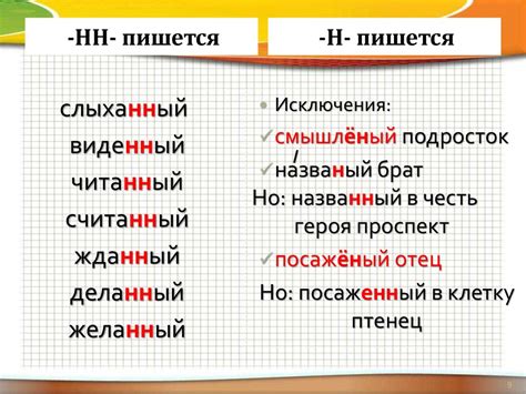 Затруднения в определении причастий и прилагательных