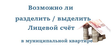 Зачем нужно знать количество лицевых счетов в квартире?