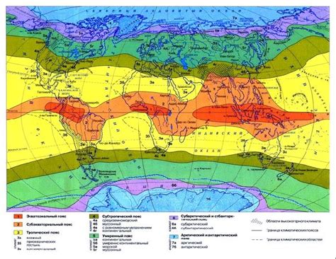 Изменение климатических условий в регионе