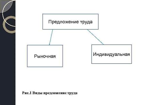 Индивидуальная фирма и предложение труда