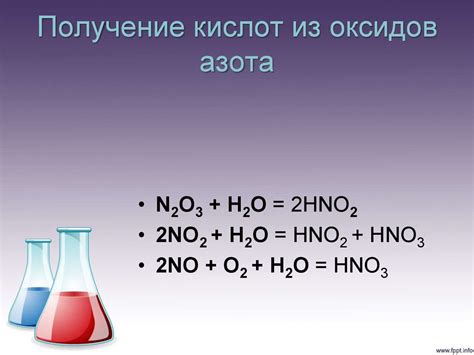 Исследования оксида азота 1 и его реакции с кислородом