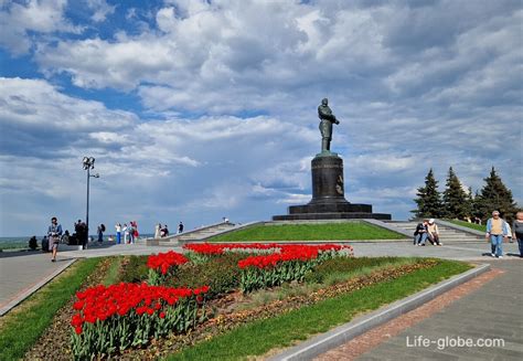 История установки Памятника Чкалову в Нижнем Новгороде