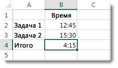 Итоговый результат: 3 часа 32 минуты = 212 минут