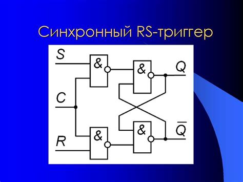 Какие сигналы можно подавать на входы RS-триггера?