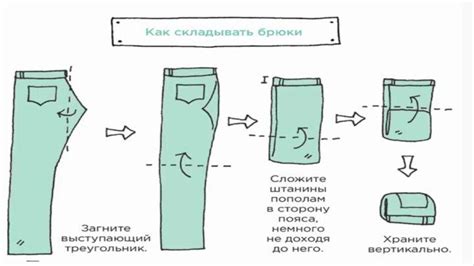 Как избежать складывания брюк