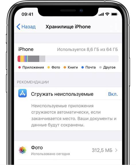 Как узнать объем памяти, занимаемый приложением в iPhone