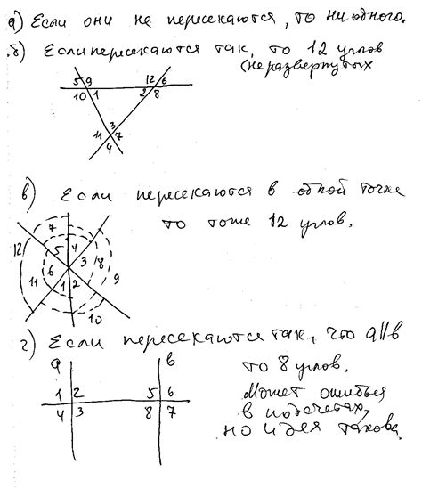 Количество неразвернутых углов