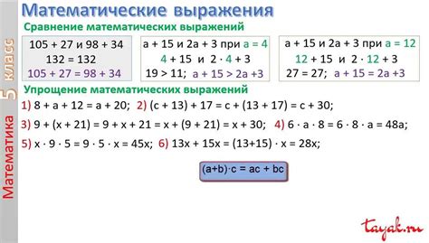 Математическое определение и проблемы: