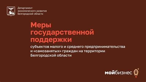 Меры государственной поддержки зон расселения