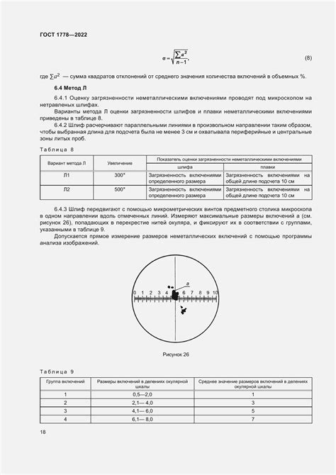 Методы исследования неметаллических включений