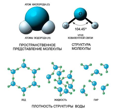 Молекулярная структура воды