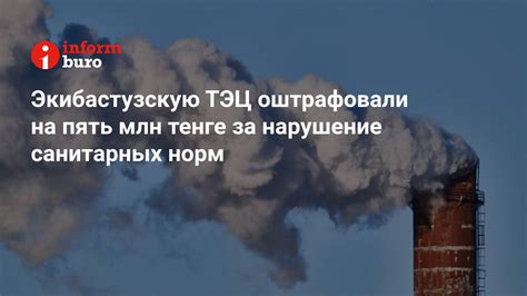 Нарушение требований санитарных норм