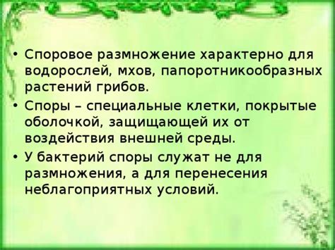 Негативные воздействия сухих условий для водорослей