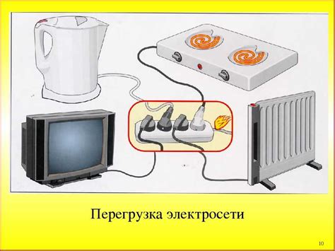 Неправильное подключение электроприборов