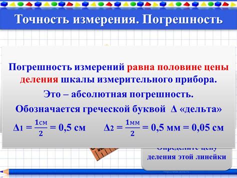 Ограниченная точность измерения