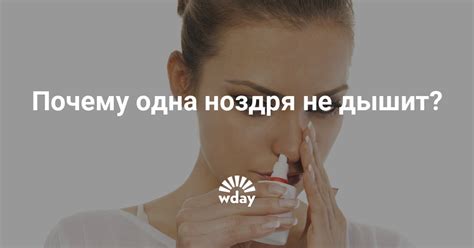 Одна забита ноздря: главная причина и варианты лечения