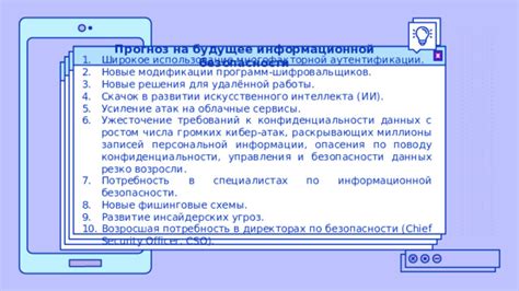 Опасения по поводу сохранности информации