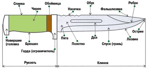 Опасность прорези в лезвие ножа