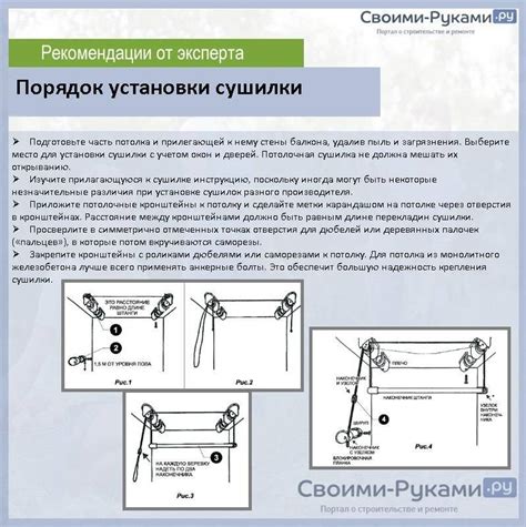 Оптимальные места для установки сушилки