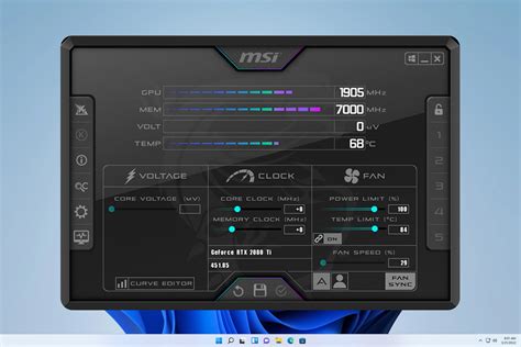 Оптимизация power limit в MSI Afterburner