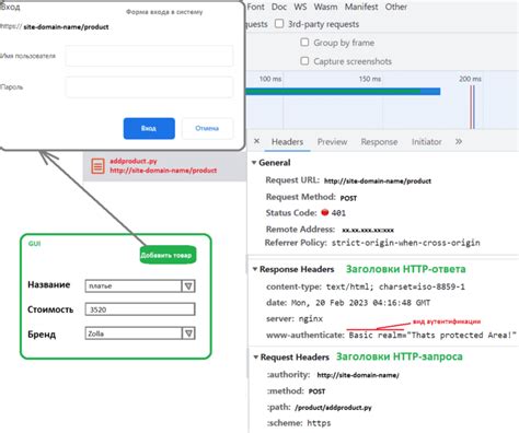 Отсутствие авторизации