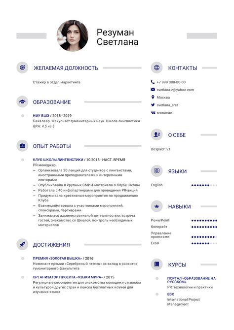 Отсутствие командной работы в резюме