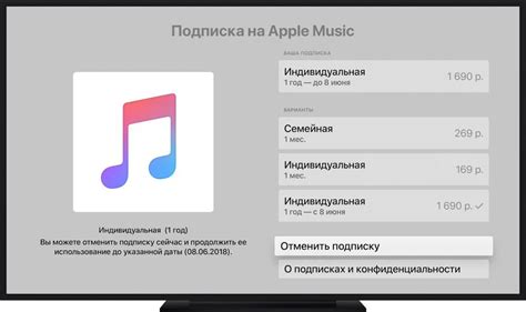 Отсутствие подписки на Apple Music