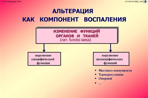 Очаги воспаления