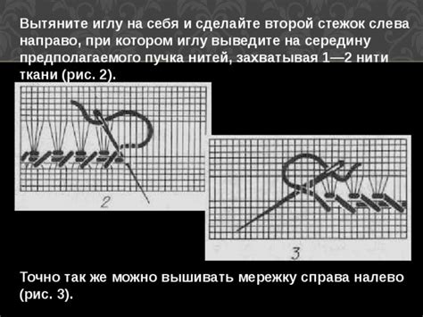 Ошибки при нанизывании нити на иглу