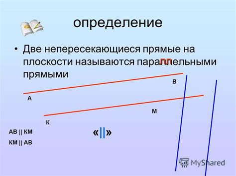 Параллельные, но непересекающиеся плоскости