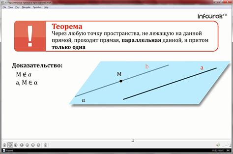 Параллельные прямые: отсутствие пересечения