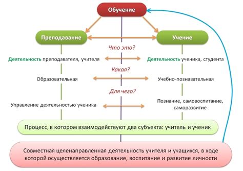 Последовательность обучения