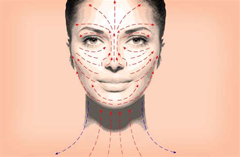 Почему важно следовать массажным линиям при нанесении крема