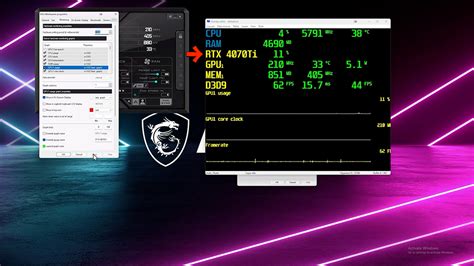 Почему Msi Afterburner показывает только GPU?