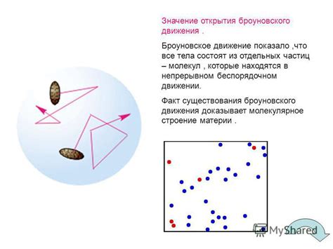 Практическое значение скорости броуновского движения частиц