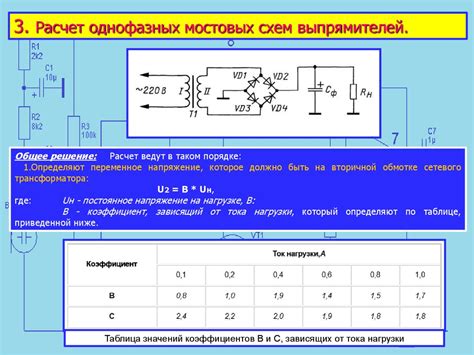 Практическое применение падающей характеристики выпрямителя