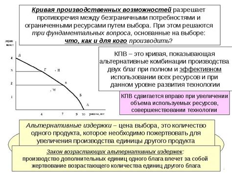 Преимущества учета альтернативных экономических издержек