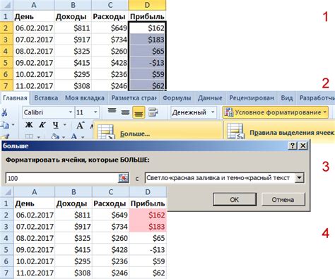 Проблема сохранения условного форматирования в Excel