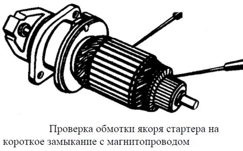 Проверка стартера и замена поврежденных деталей