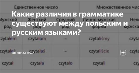 Различия в использовании между русским и украинским языками