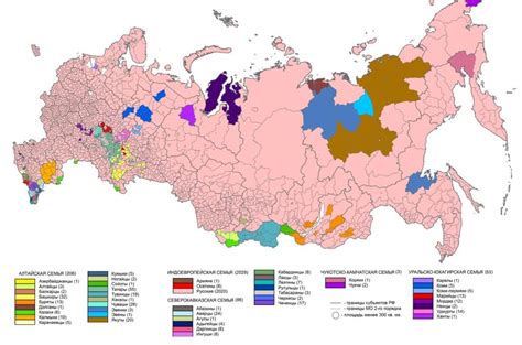 Распределение населения по национальности