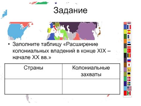 Расширение колониальных империй